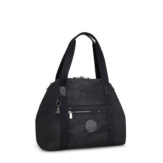 Kipling Art Medium Moda Tote Çanta Siyah | TR 1451EB